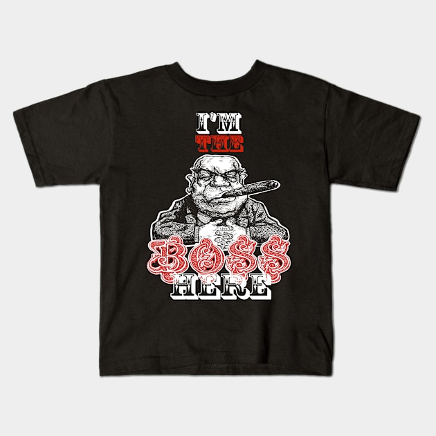 Boss Kids T-Shirt by Dojaja